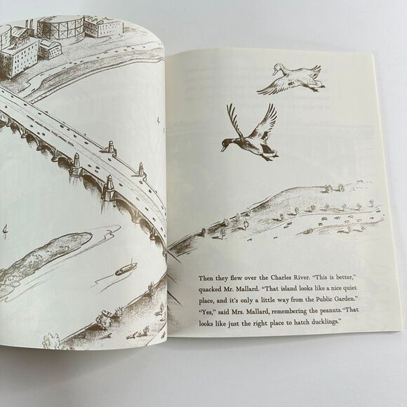 2/$6 Make Way for Ducklings book by Robert McCloskey-Caldecott (Paperback) - Picture 3 of 9